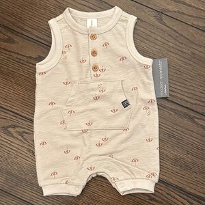 Modern Moments Beige and Brown Kids Bodysuit